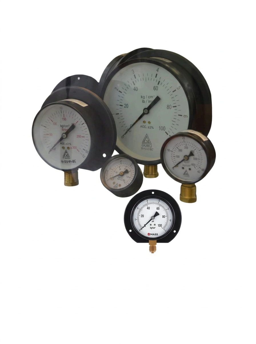 Mild Steel Pressure Gauge – H. Guru / Mass supplier Bengaluru